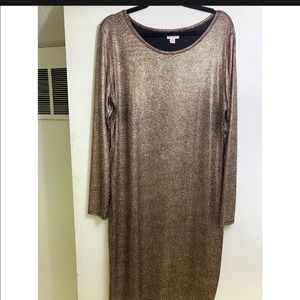 2XL Rose Gold Lularoe Debbie Dress